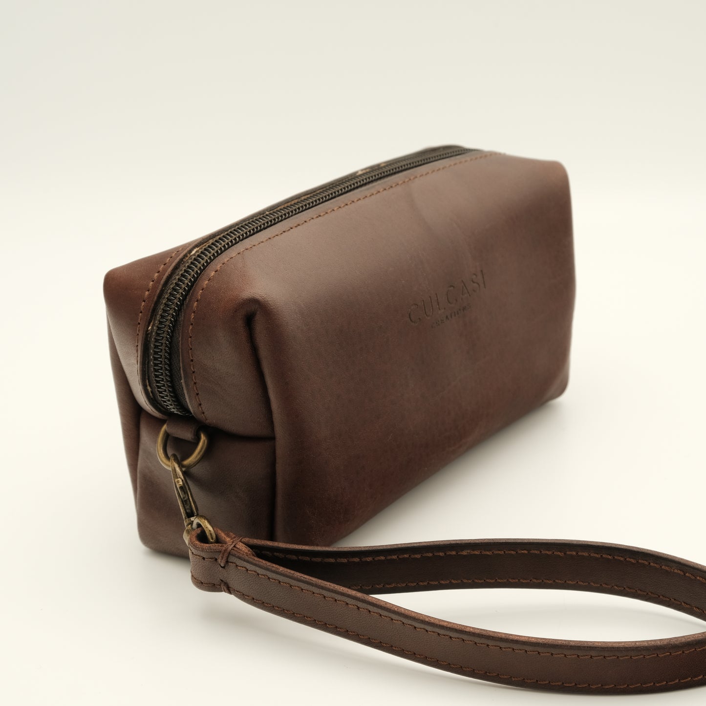 Pochette da polso - Marrone