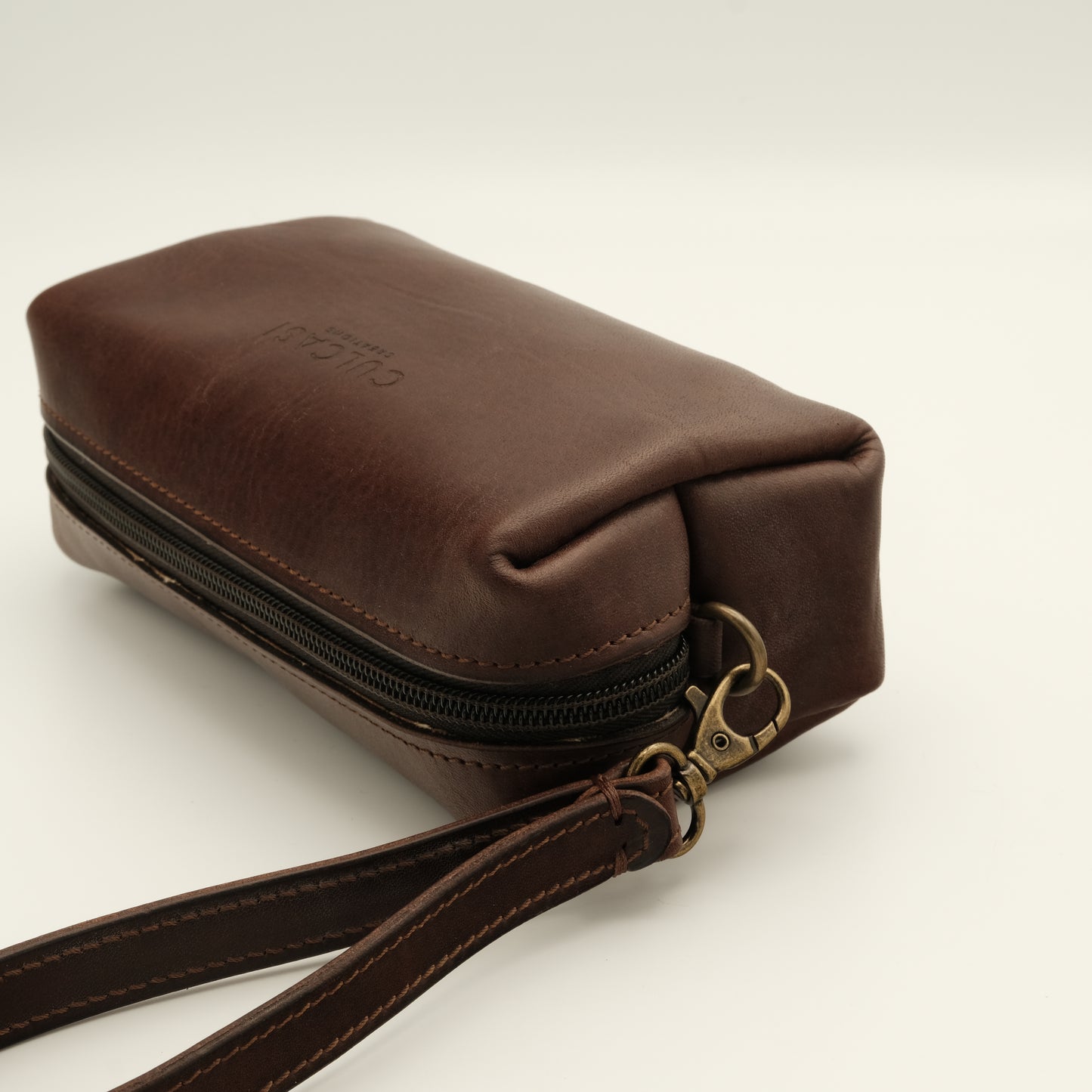 Pochette da polso - Marrone