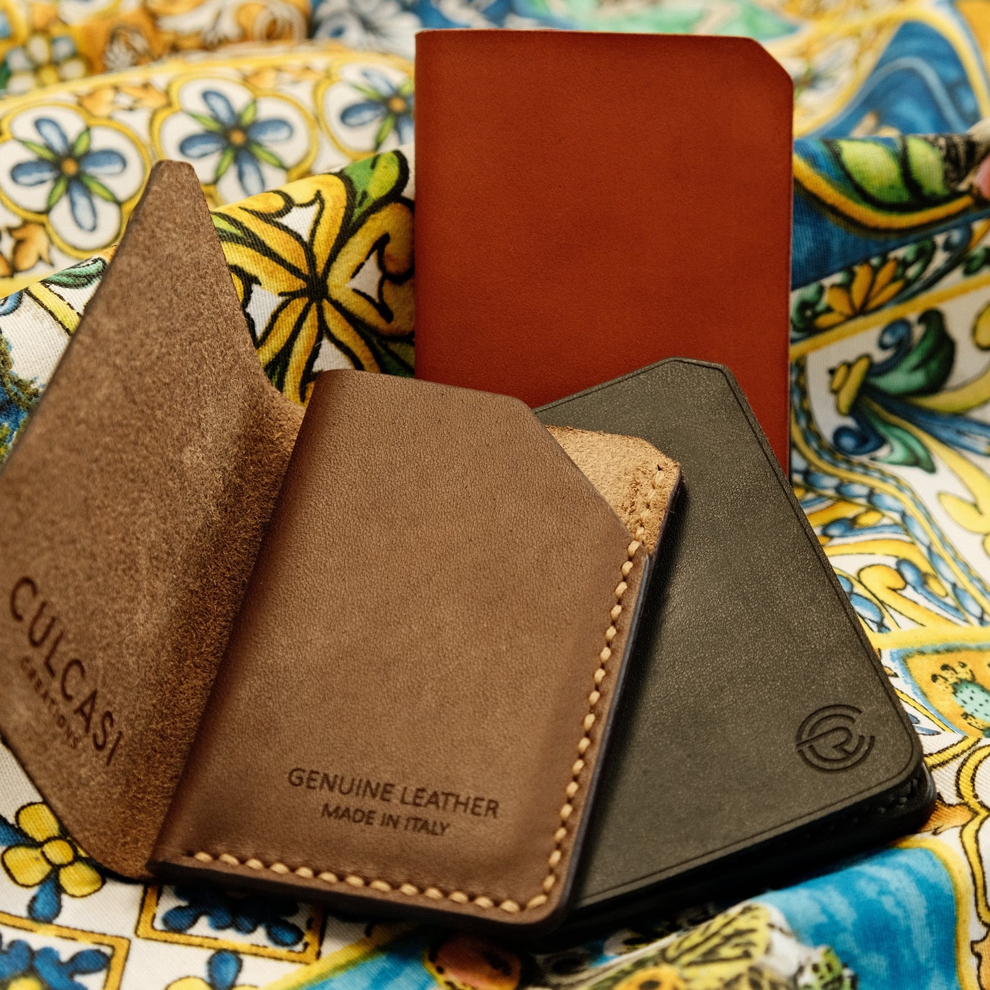 Card holder - Brown