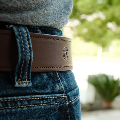 35mm belt - Dark brown