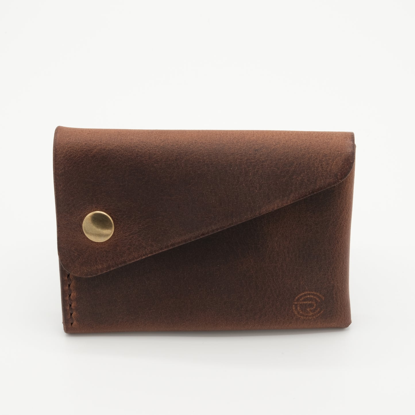 Card holder with closure - Leather