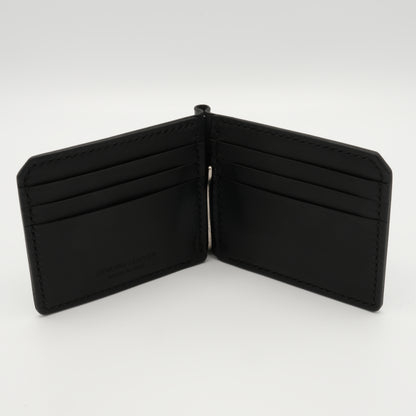 Wallet with money clip - Black