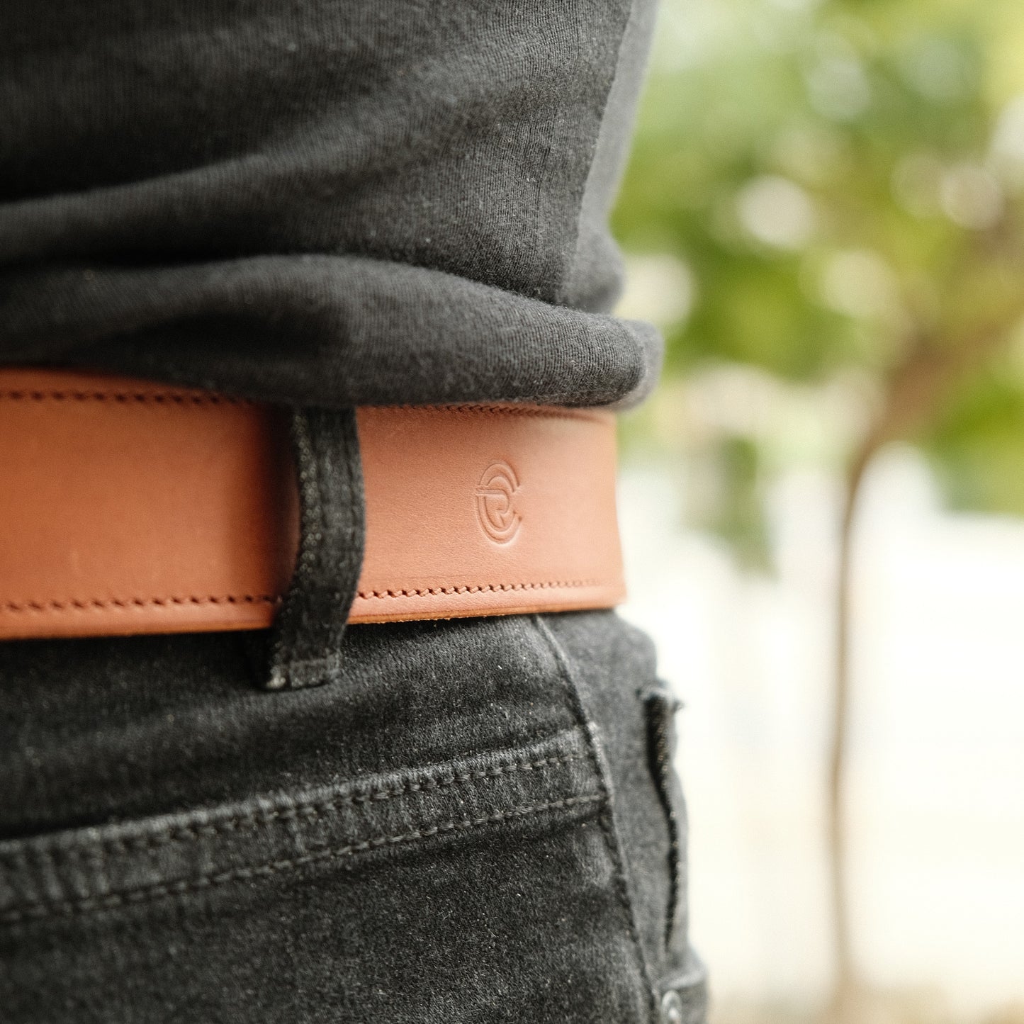 Ceinture 30 mm - Cognac